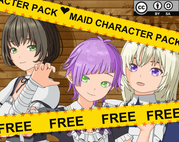 Character pack: Maid